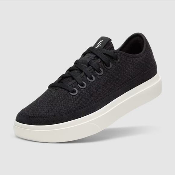 Allbirds Women's Natural Black Wool Piper Go Shoes Size 9